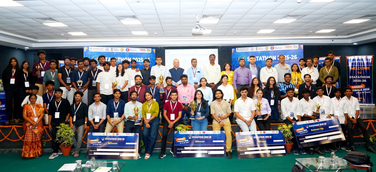 MoSPI-AICTE's STATATHON 2025&ndash;26 Awards ₹1 Lakh Each to Five Winning Teams at Grand Finale Hosted by Manav Rachna
