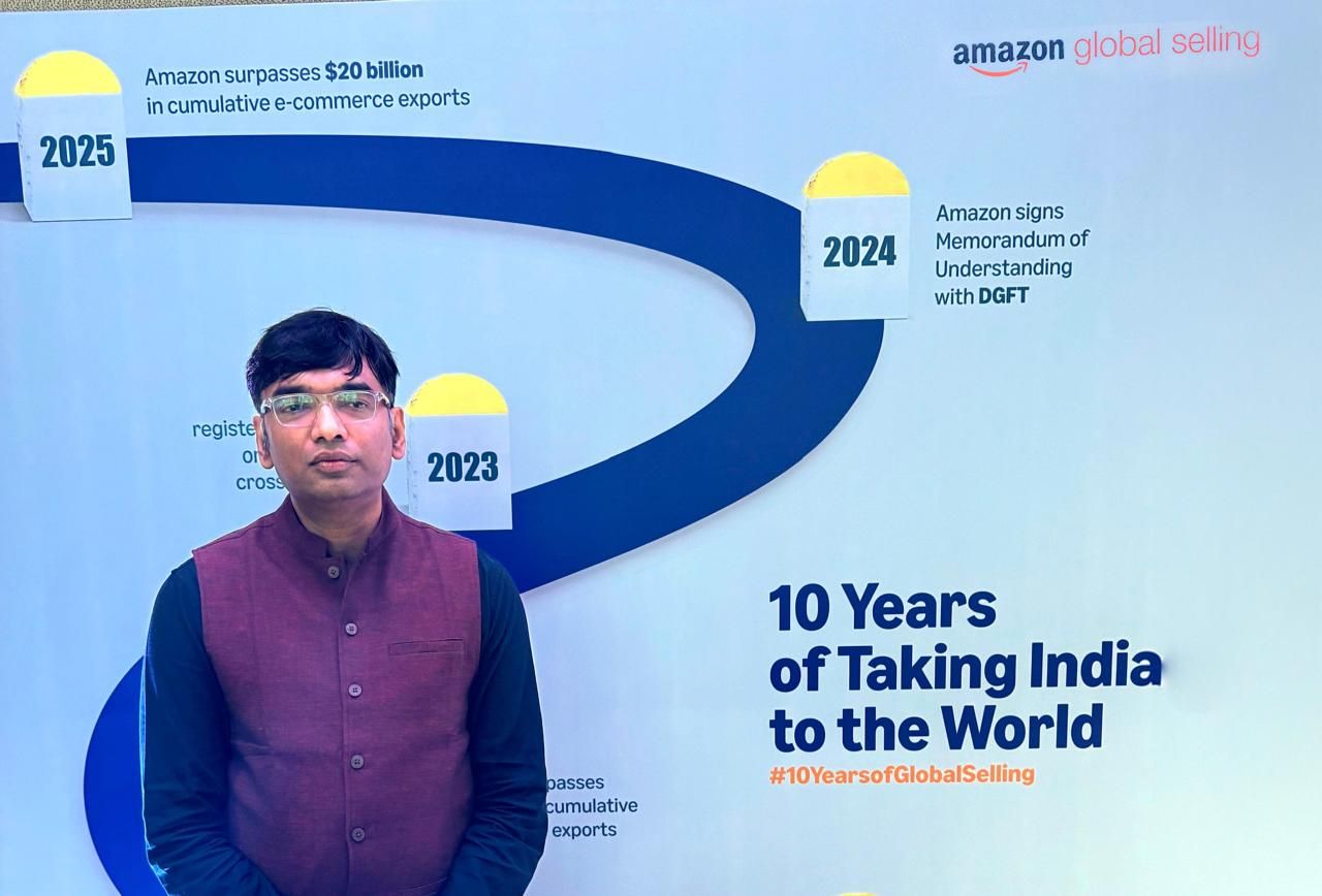 Amazon surpasses $20 billion milestone for ecommerce exports from India before 2025 deadline: targets $80 billion by 2030