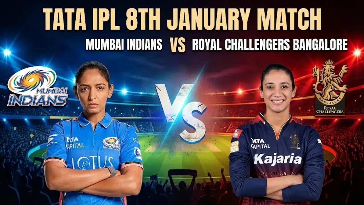 IPL 2026: Mumbai Indians and Royal Challengers Bengaluru in High-Voltage Encounter