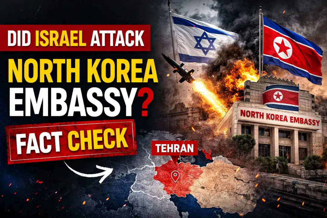 Did Israel Attack North Korea Embassy? Fact Check on Viral Missile Strike Claim