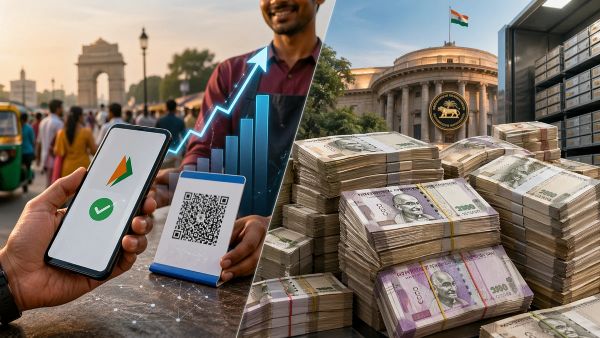 India’s Cash-Digital Hybrid: Currency in Circulation and UPI Both Hit Record Highs in FY26