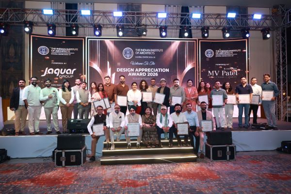 Architectural Excellence Honored at IIA Design Appreciation Awards; Dr. Amogh Kumar Gupta Conferred with Lifetime Achievement Award
