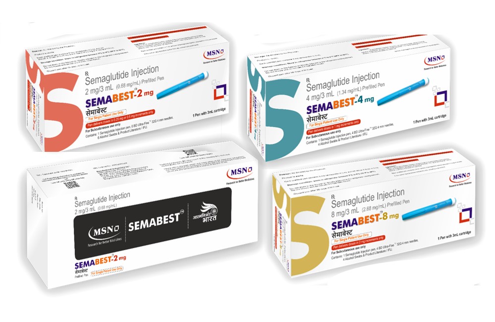 MSN Laboratories Launches ‘SEMABEST, the First Integrated Made-in-India Semaglutide Following Patent Expiry