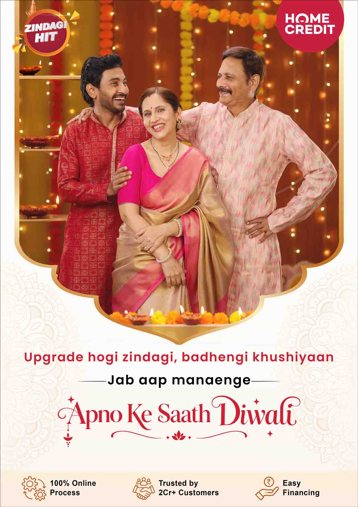 Home Credit India’s Diwali Campaign #ApnoKeSaathDiwali Celebrates the People Who Make Every Place Feel Like Home