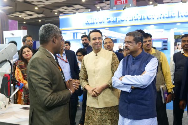 AI for Inclusion: Dharmendra Pradhan and Jayant Chaudhary Visit MSDE Pavilion at India AI Impact Summit