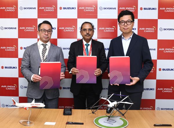 Air India, SkyDrive and Suzuki Sign MoU for Feasibility Study of Medical Air Logistics in India