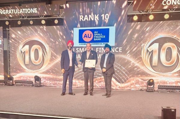 AU Small Finance Bank recognised among India’s Top 10 ‘Best Companies To Work For 2026’ by by Great Place to Work®