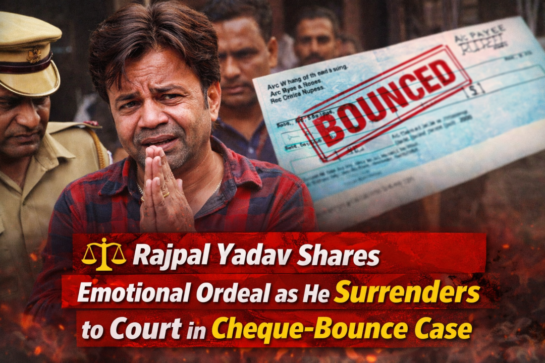 Rajpal Yadav Shares Emotional Ordeal as He Surrenders to Court in Cheque-Bounce Case