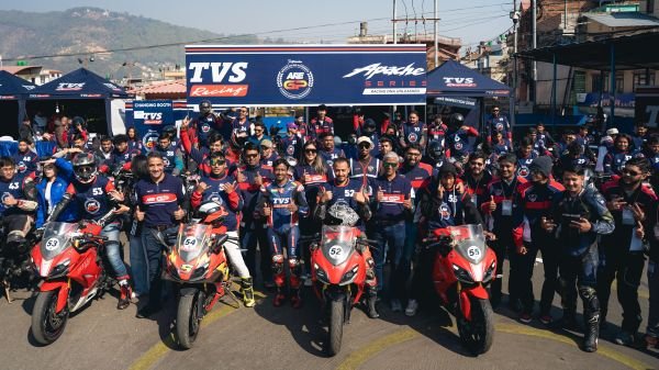 TVS APACHE RACING EXPERIENCE REACHES THE TOP OF THE WORLD, MAKES DEBUT IN NEPAL