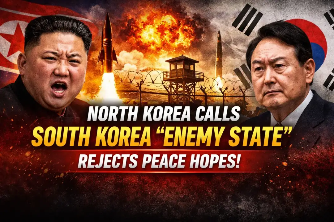 North Korea Calls South Korea &ldquo;Enemy State&rdquo;, Rejects Peace Hopes