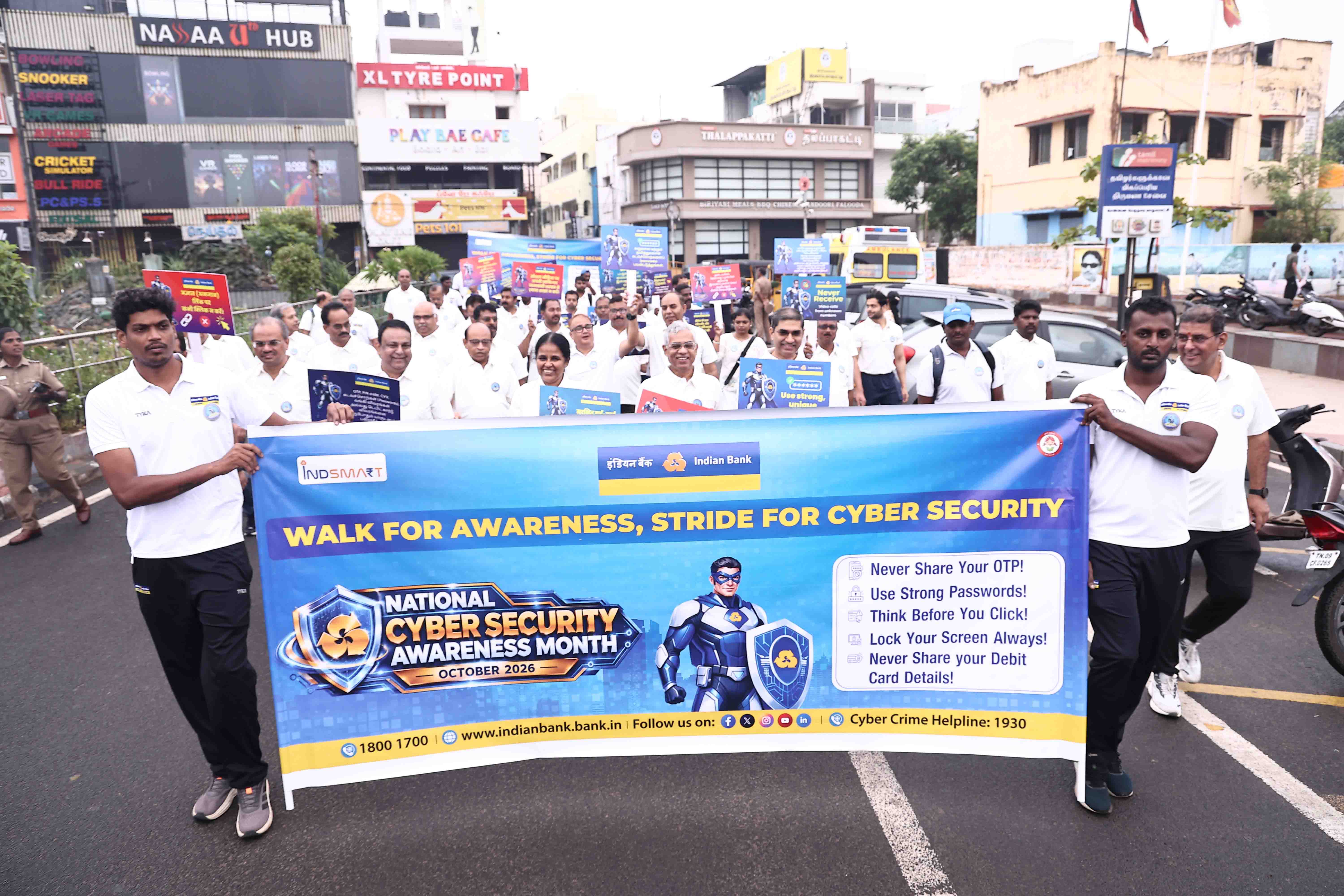 Indian Bank Reinforces Commitment to Cyber Safety During National Cyber Security Awareness Month